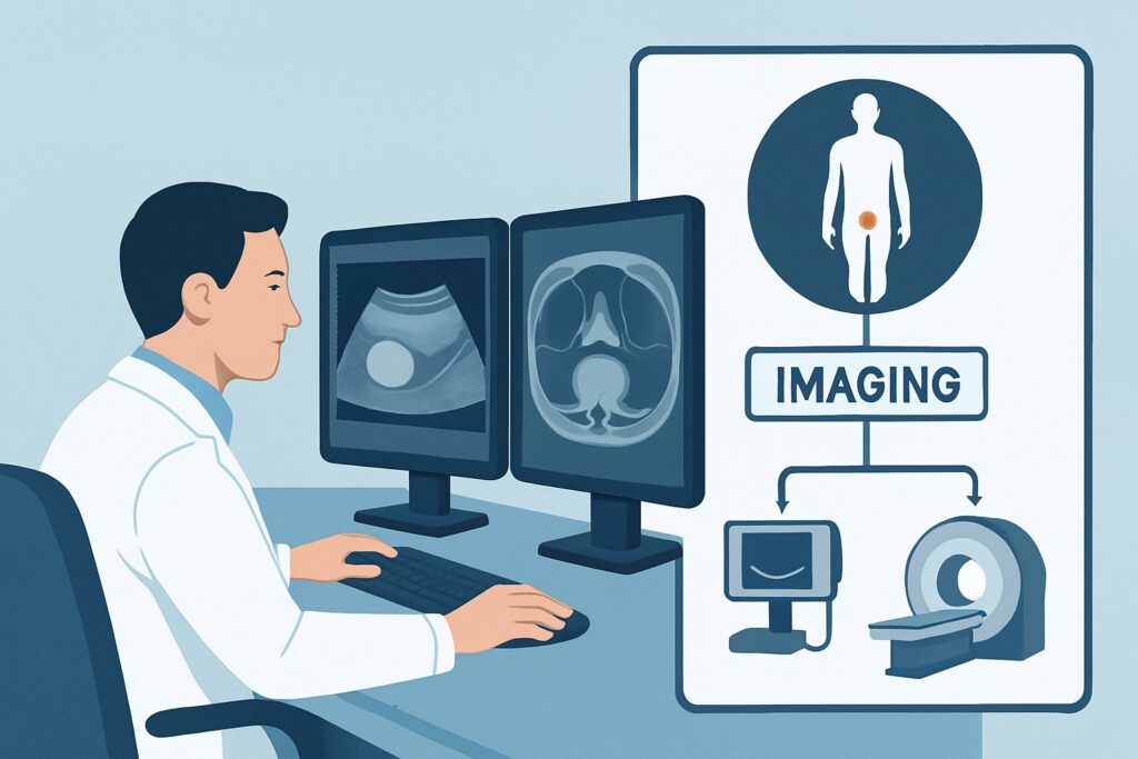 What Is the Right Imaging Workflow for Staging Pure Seminoma Testicular Cancer?