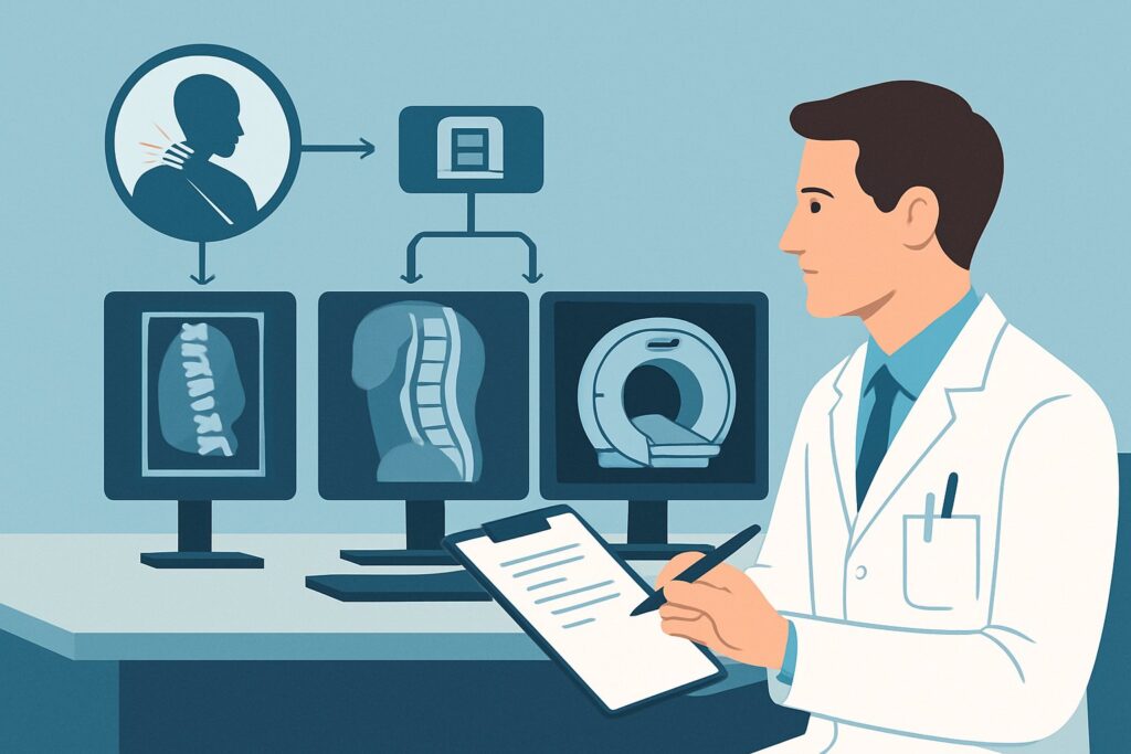 What Is the Right Initial Imaging for Chronic Cervical Pain with Radiculopathy?