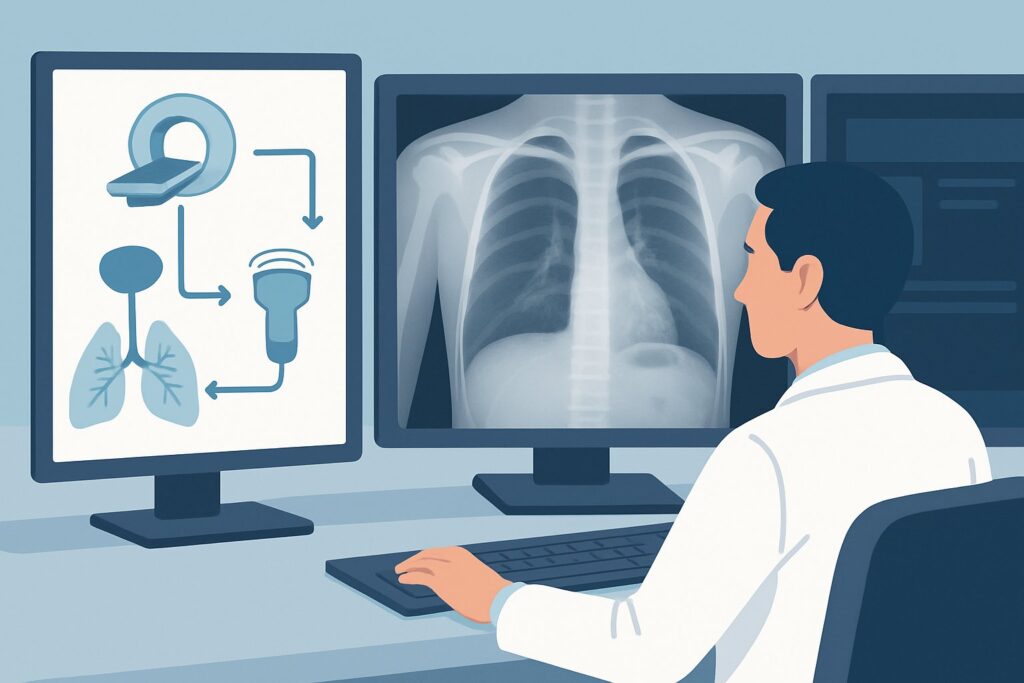 What Is the Right Initial Imaging for Chronic Dyspnea with Suspected Small Airways Disease?
