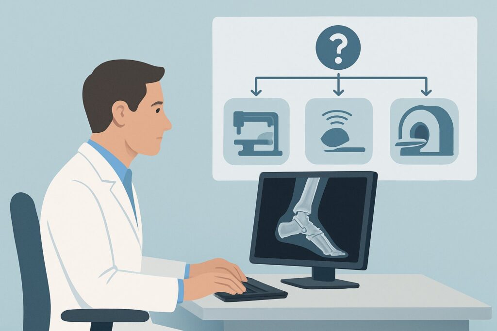 What Is the Right Initial Imaging for Chronic Foot Pain of Unknown Cause?