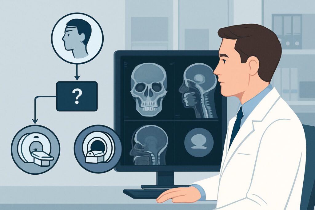 What Is the Right Initial Imaging for Suspected Facial Injury After Major Blunt Trauma?