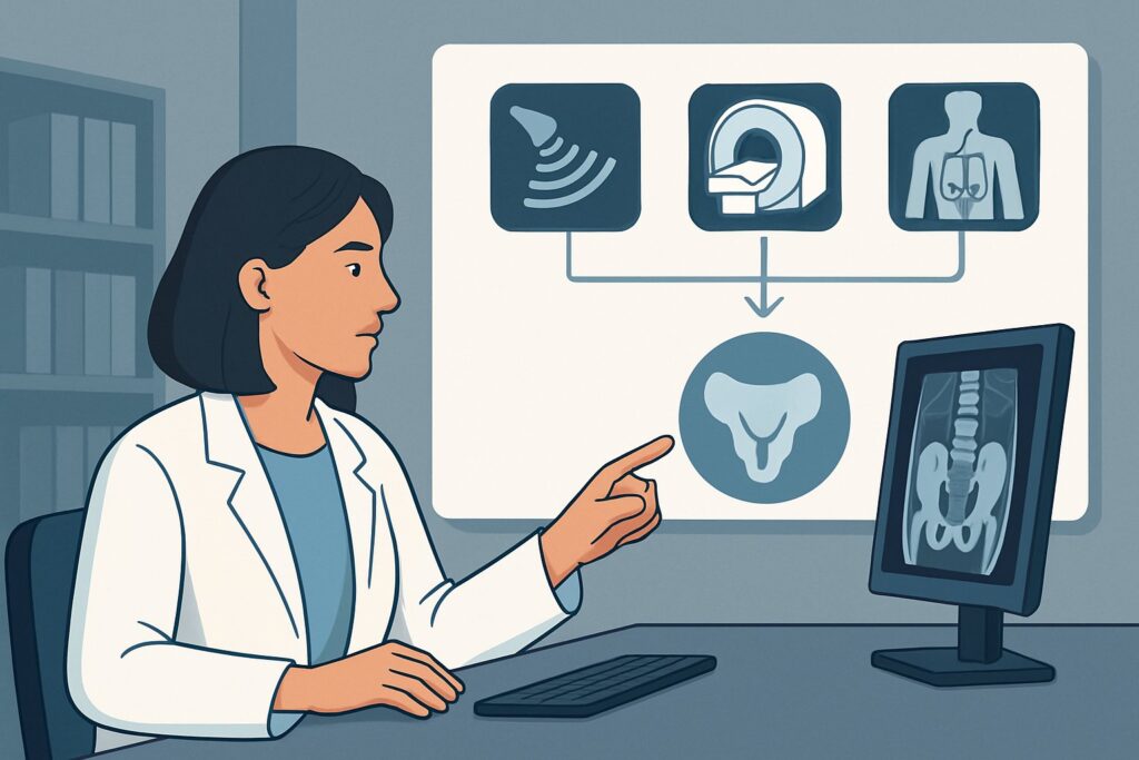 What's the Best Initial Imaging for a Vaginal Bulge or Suspected Pelvic Organ Prolapse?