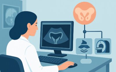 What's the Best Initial Imaging for Postmenopausal Pelvic Pain with Gynecologic Suspicion?