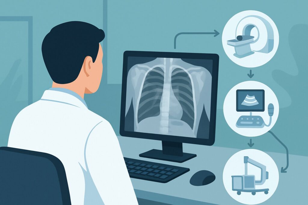 What's the Best Initial Imaging for Suspected Occupational Interstitial Lung Disease?