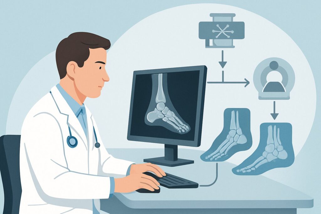 What's the Next Imaging Step for Suspected Diabetic Foot Osteomyelitis with Negative X-rays?