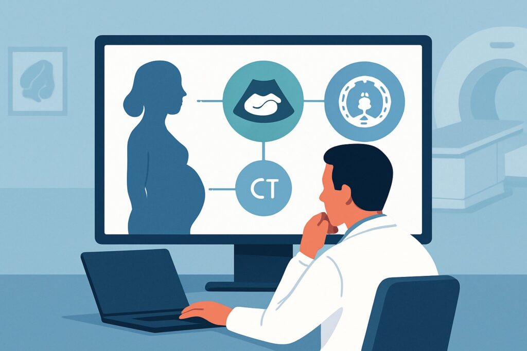 What's the Right Initial Imaging for a Pregnant Trauma Patient Who Is Stable?