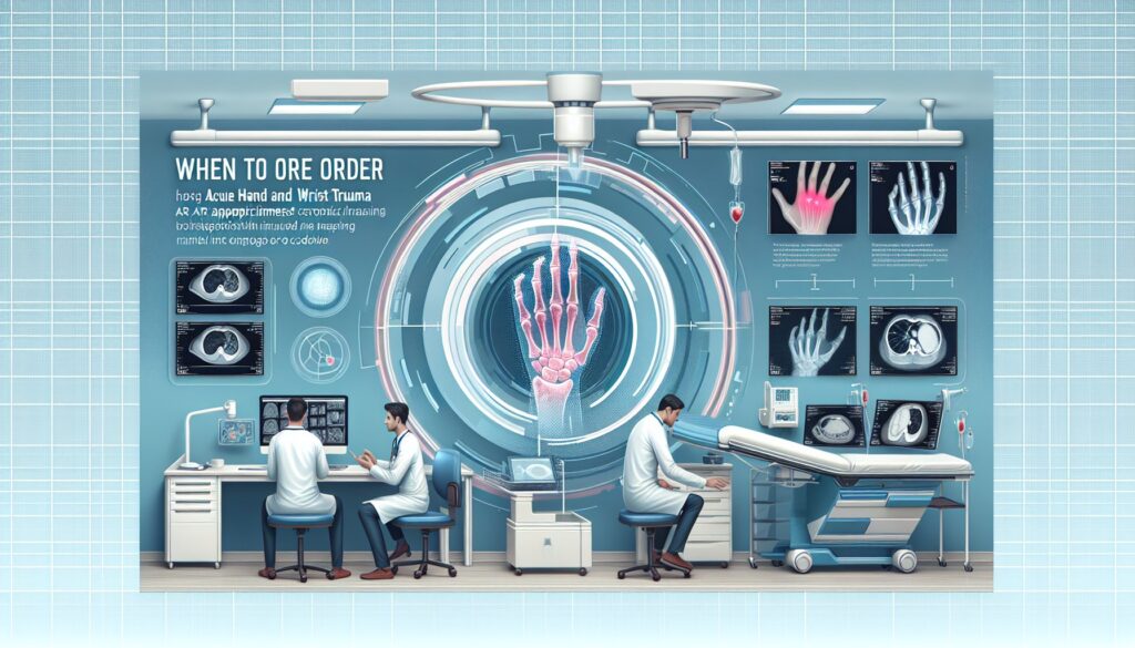 When to Order Imaging for Acute Hand and Wrist Trauma: ACR Appropriateness Decoded