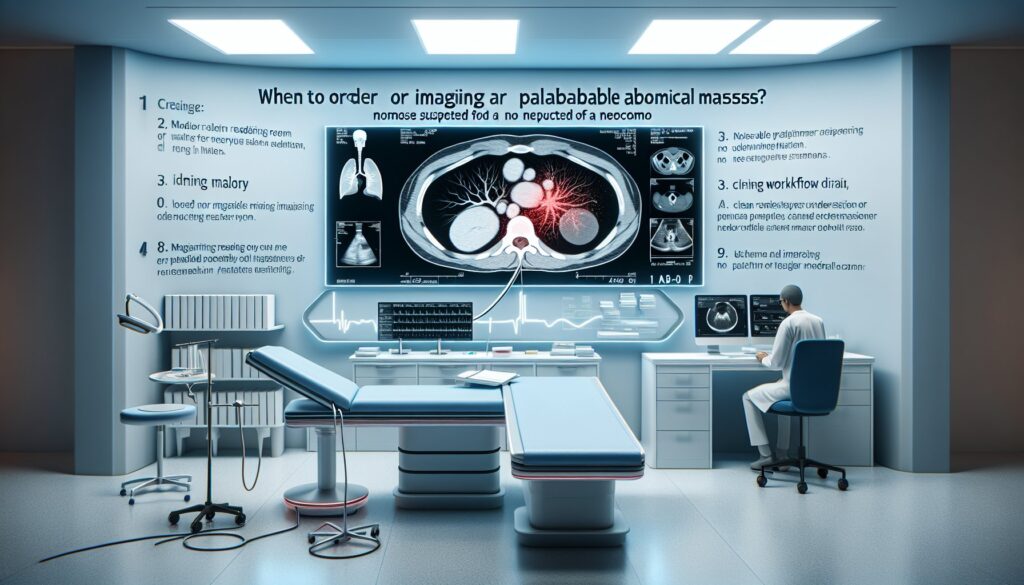 When to Order Imaging for Palpable Abdominal Mass-Suspected Neoplasm: ACR Appropriateness Decoded