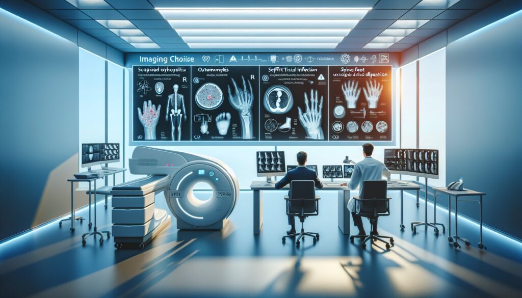 When to Order Imaging for Suspected Osteomyelitis, Septic Arthritis, or Soft Tissue Infection (Excluding Spine and Diabetic F