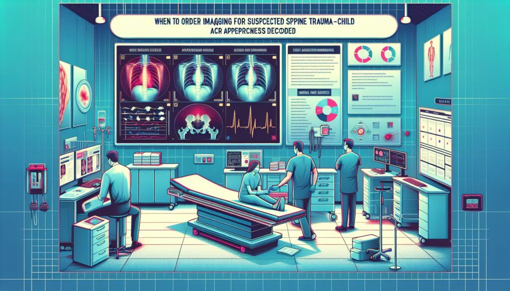 When to Order Imaging for Suspected Spine Trauma-Child: ACR Appropriateness Decoded