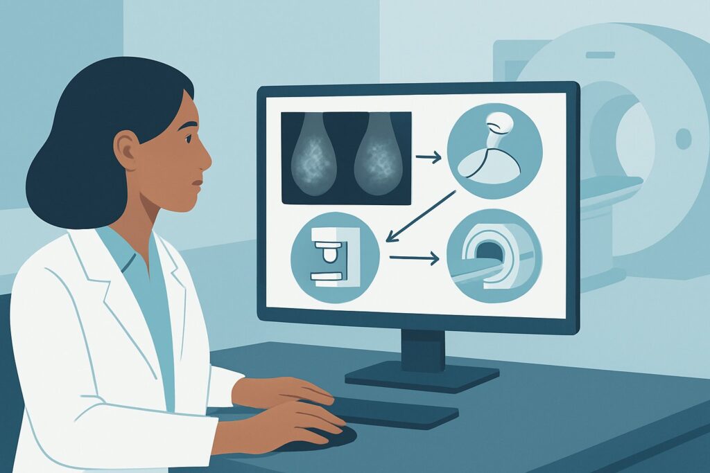 Which Breast Cancer Screening Is Best for Transfeminine Patients on Estrogen for Over 5 Years?