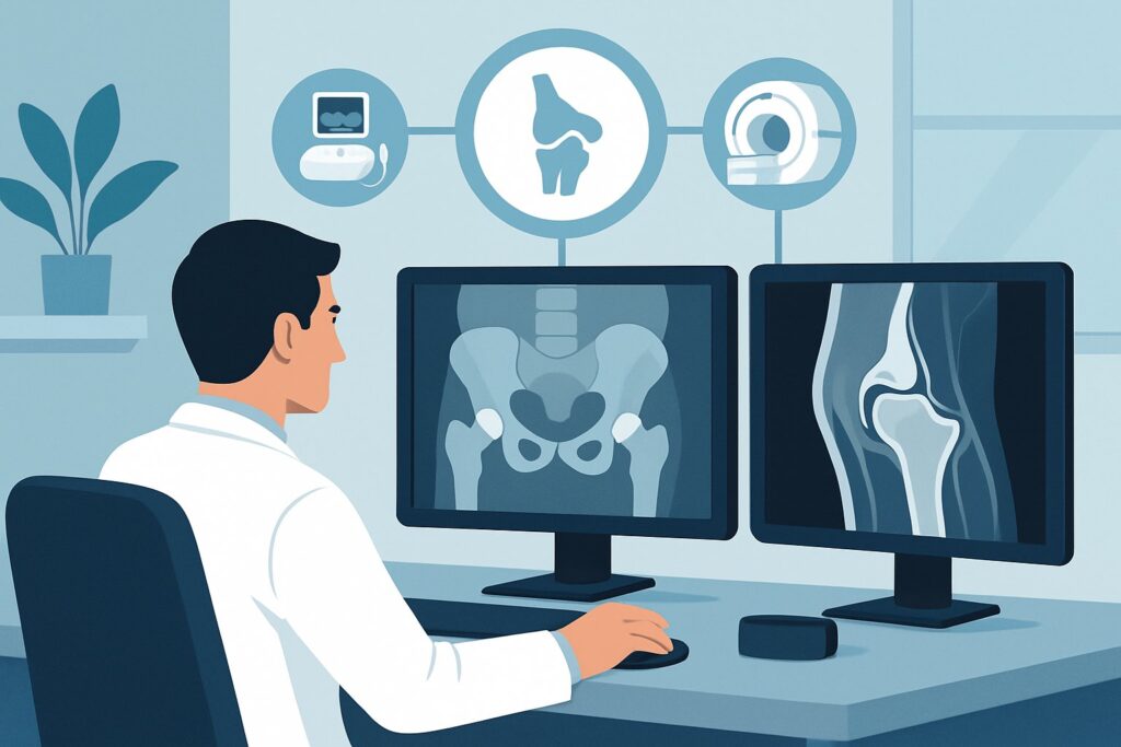 Which Imaging Best Evaluates Hip Cartilage in Chronic Pain with Mild Osteoarthritis?