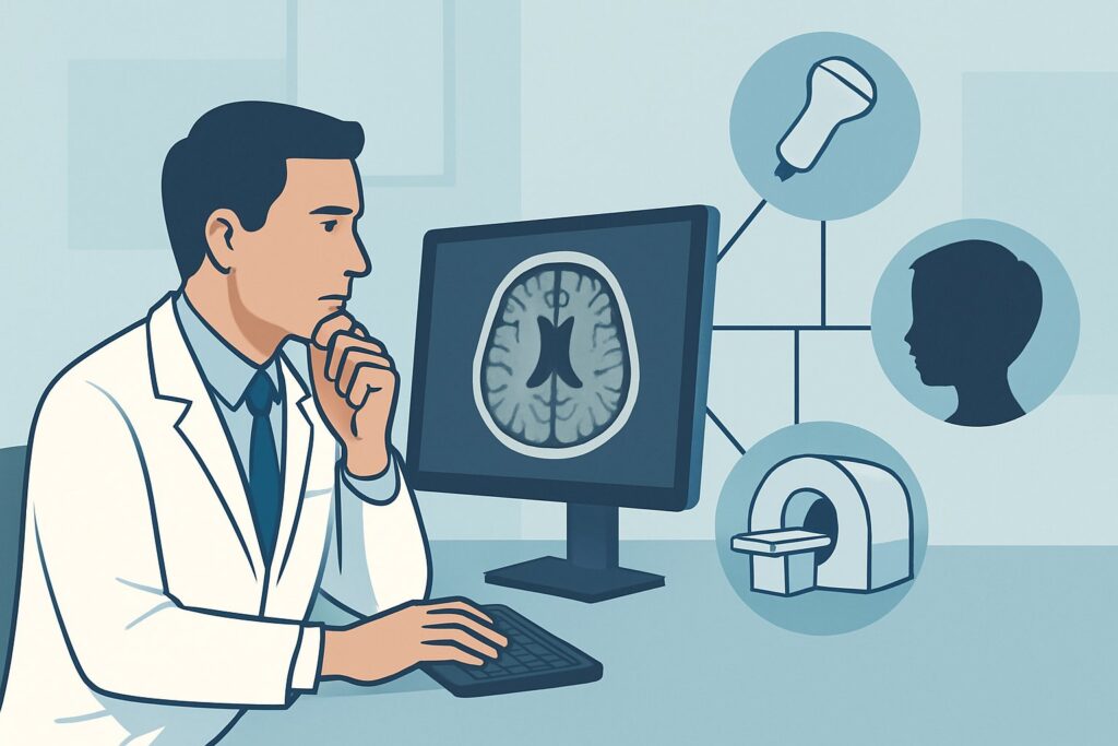 Which Imaging Is Best for a Child with Suspected Stroke Not Needing Emergent Intervention?