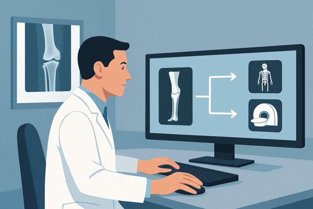Which Imaging Is Best for a High-Risk Stress Fracture After a Negative Radiograph?