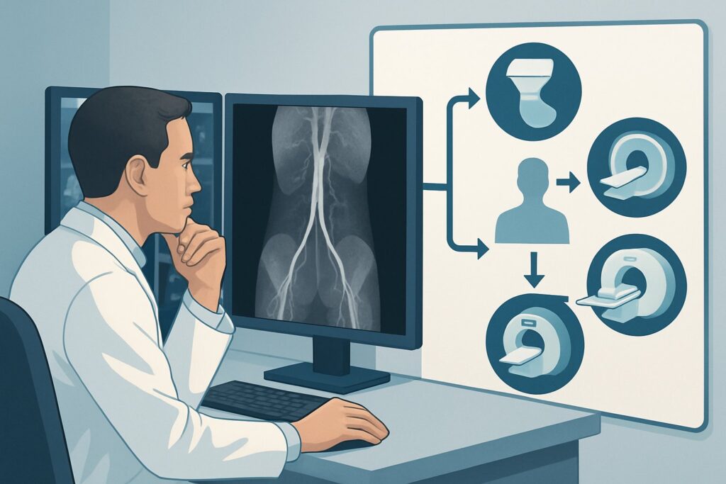 Which Imaging Is Best for Severe Post-Thrombotic Iliocaval Disease? An ACR-Guided Workflow