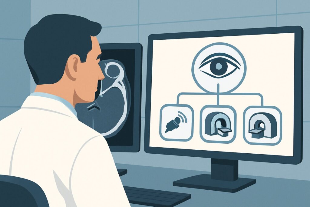 Which Imaging Is Best for Suspected Orbital Cellulitis, Uveitis, or Scleritis?