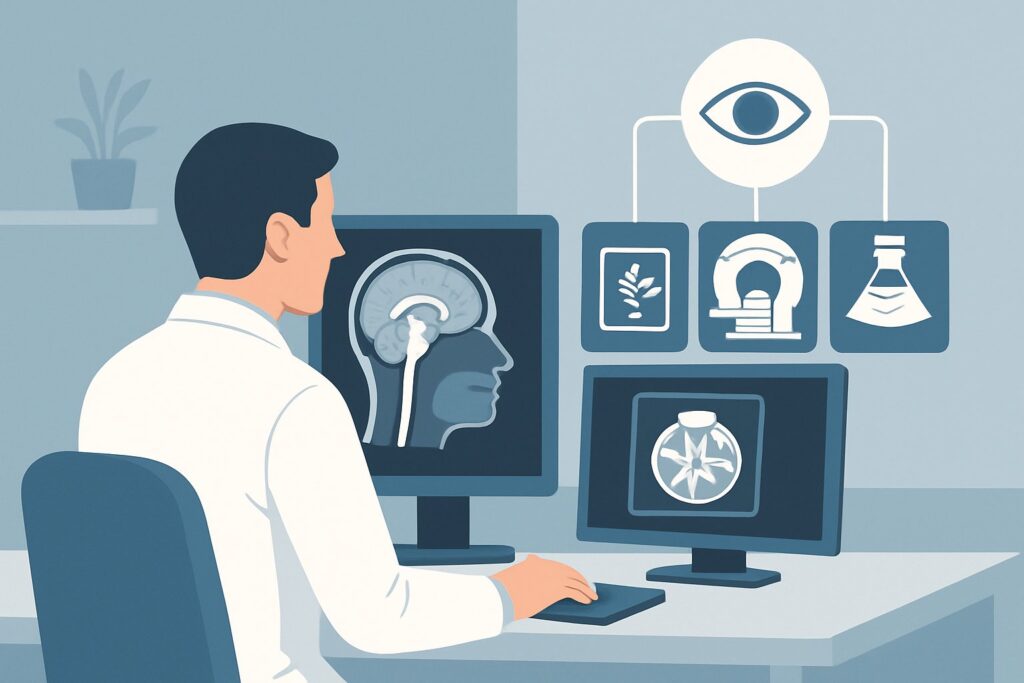Which Imaging Study Is Best for a Child with Traumatic Vision Loss?