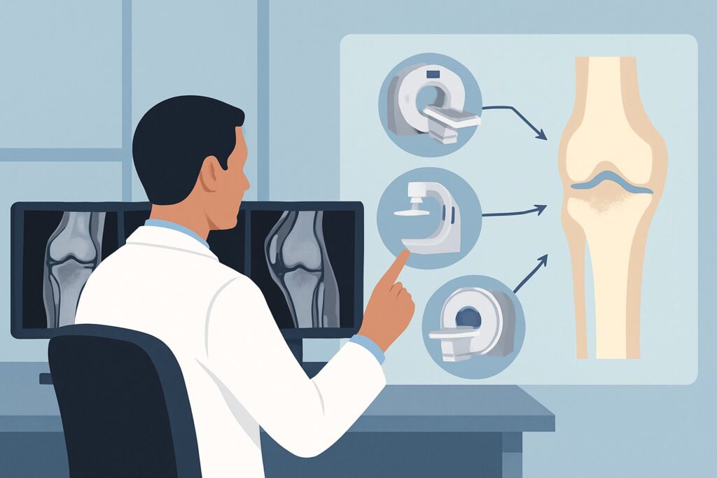 Which Imaging Study Is Best for a Suspected Subchondral Stress Fracture?