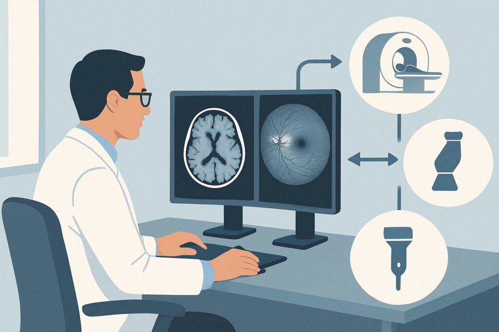 Which Imaging Study Is Best for Acute Vision Loss from a Suspected Retinal Vascular Event?