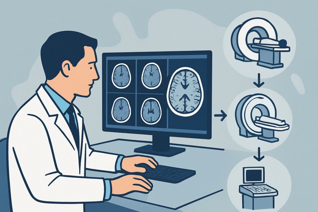 Which Imaging Study Is Best for an Adult with New Onset Psychosis?