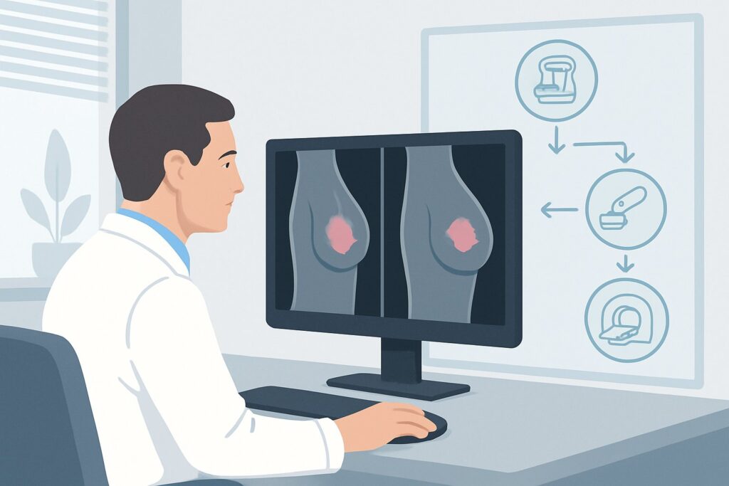Which Imaging Study Is Best for Axillary Staging in Early Breast Cancer with Positive Nodes?