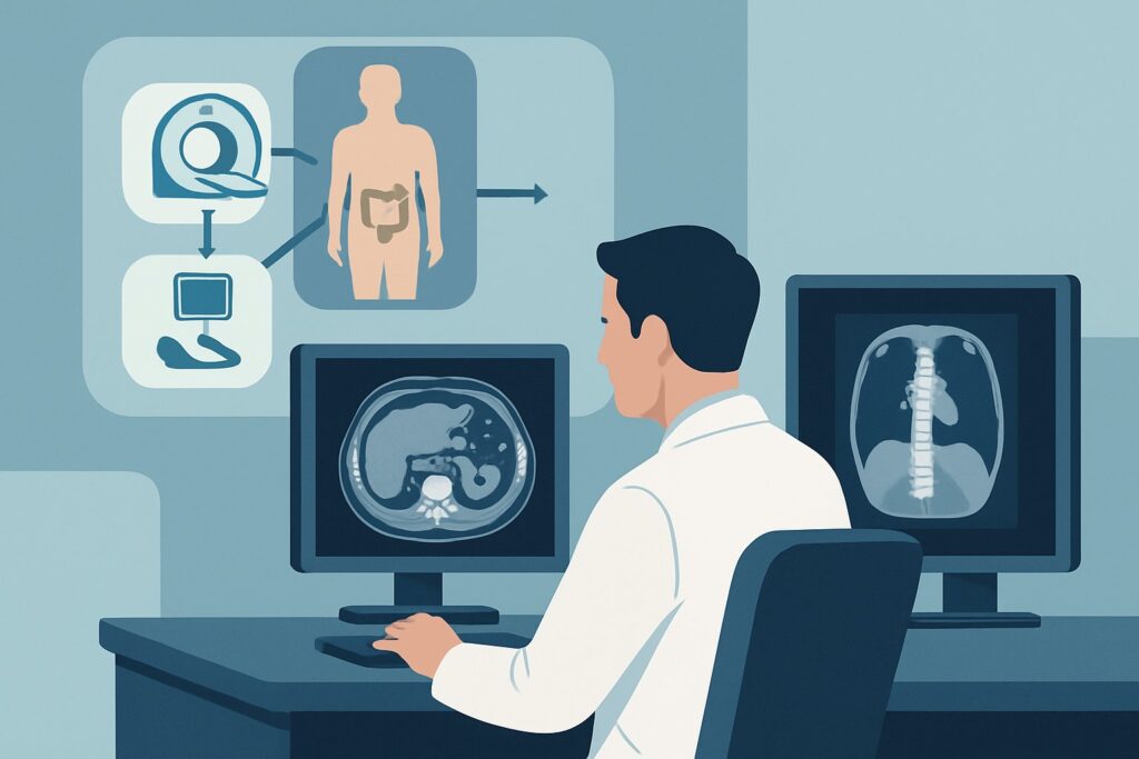Which Imaging Study Is Best for Initial Staging of Colon Cancer?