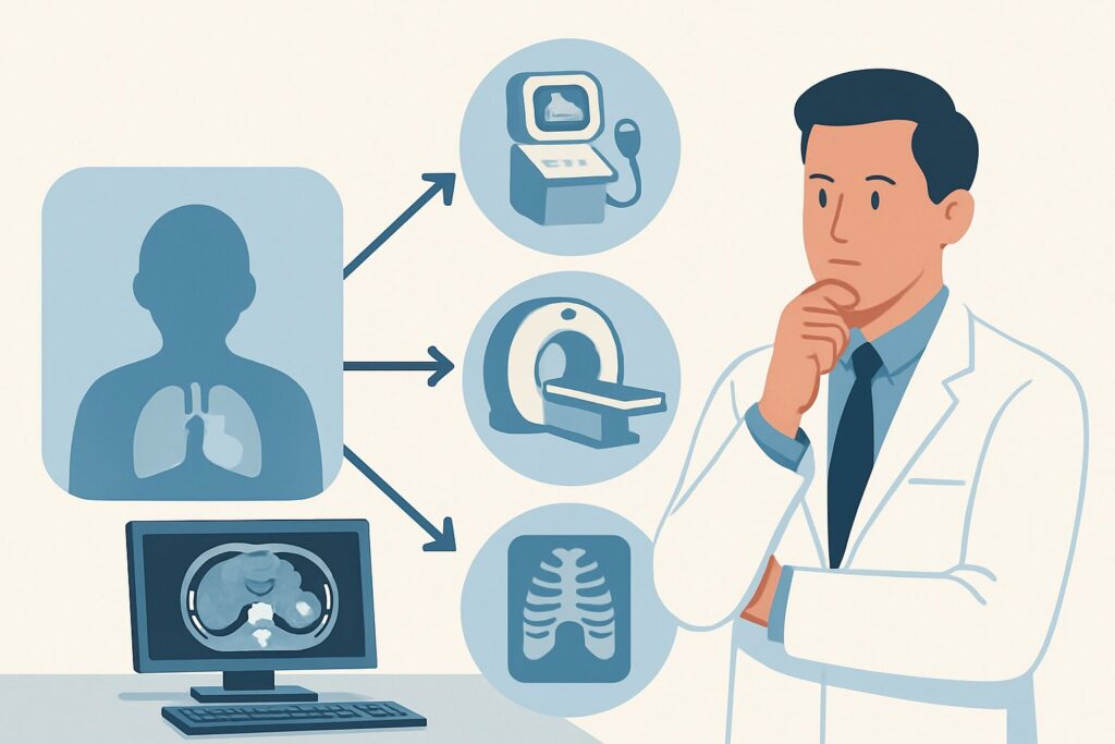 Which Imaging Study Is Best for Sepsis with Acute Abdominal Pain?