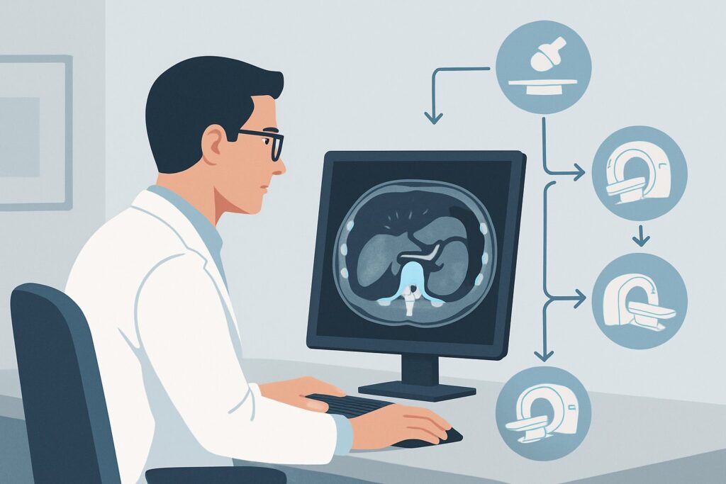 Which Imaging Study Is Best for Staging a Pancreatic Neuroendocrine Tumor?