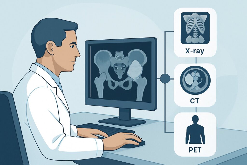Which Imaging Study Is Best for Staging Extrapulmonary Metastasis in Musculoskeletal Tumors?