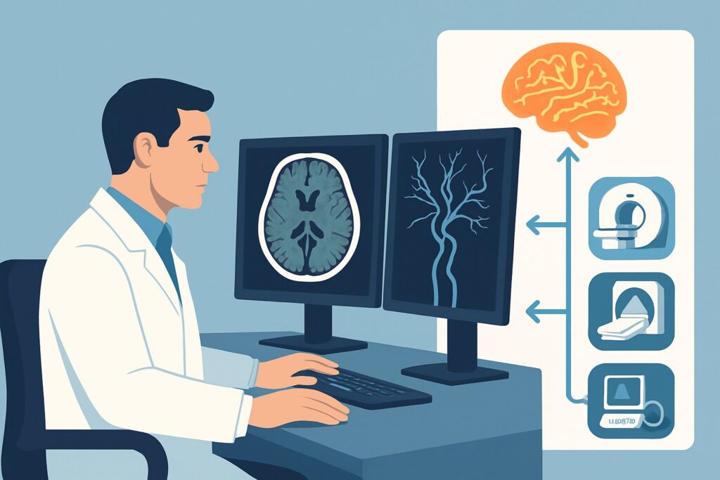 Which Imaging Study Is Best for Suspected Central Nervous System Vasculitis?