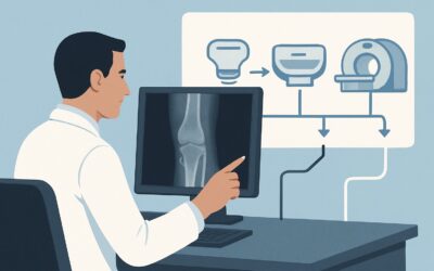 Which Imaging Study Is Best for Suspected Necrotizing Fasciitis After Initial Radiographs?