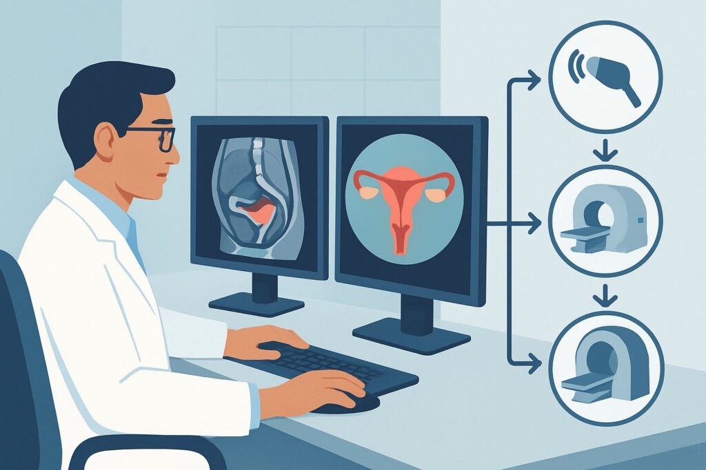 Which Imaging Study Is Best for Suspected Rectosigmoid Endometriosis in Adults?