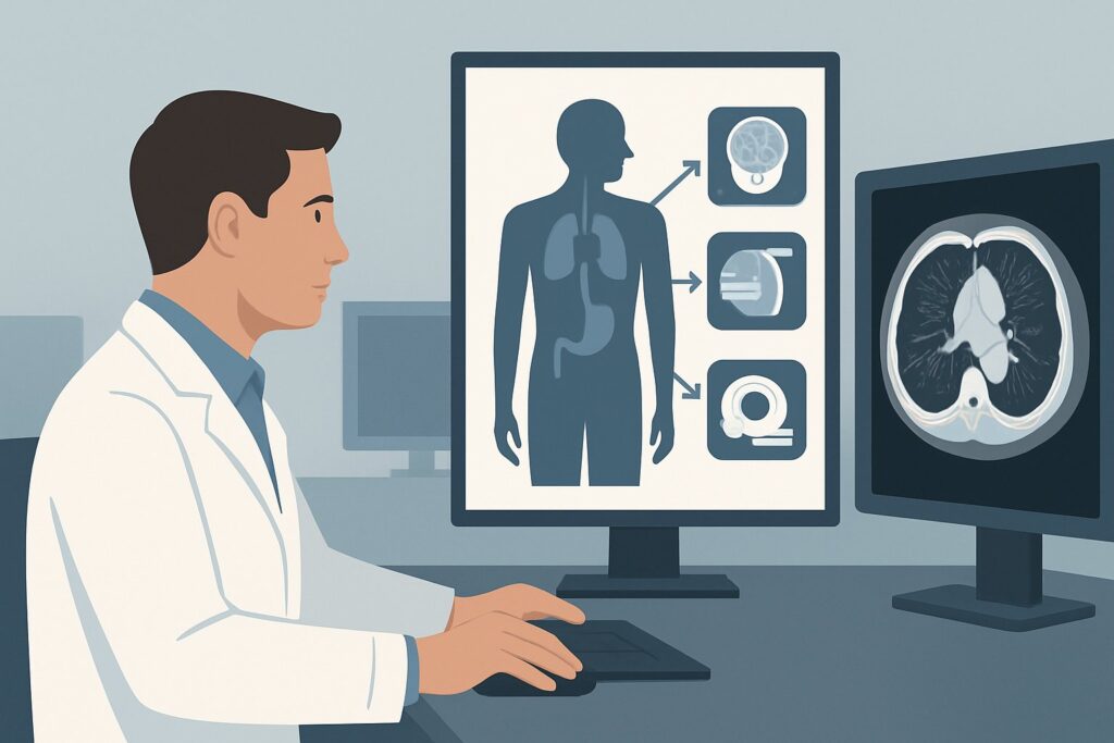 Which Imaging Study Is Best for Thoracic Back Pain with Suspected Cancer or Infection?
