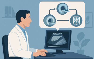 Which Imaging Study Is Next for RUQ Pain with a Normal Ultrasound and Labs?