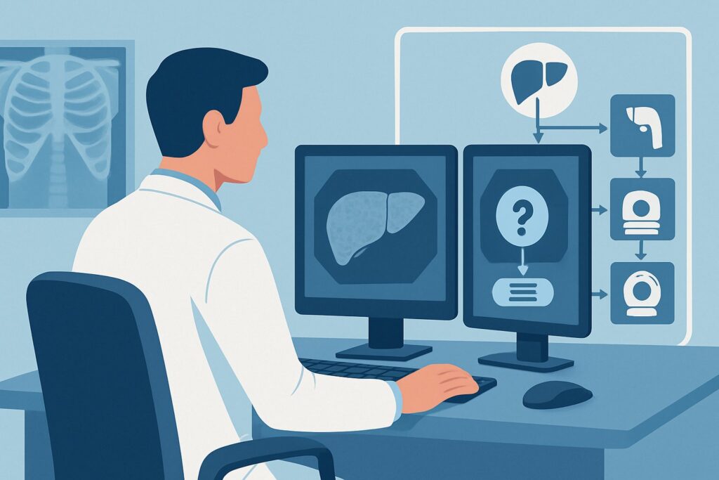 Which Imaging Study Should You Order for a Cholestatic Liver Function Pattern?