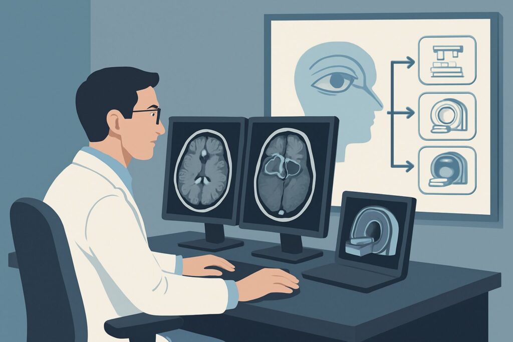 Which Initial Imaging Is Best for New Ophthalmoplegia or Diplopia? An ACR Workflow