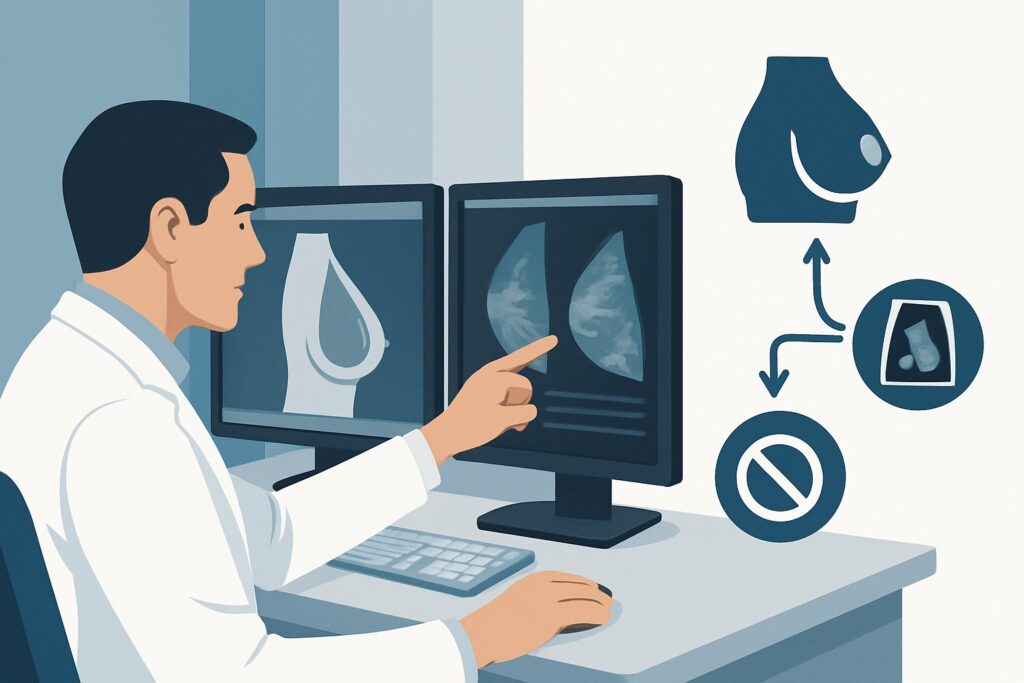 Why Is Routine Imaging Not Recommended After Prophylactic Mastectomy and Implants?