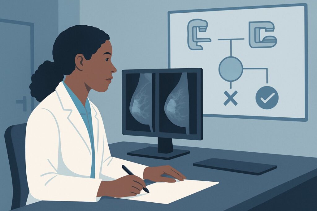 Why Is Routine Imaging Not Recommended for Transfeminine Breast Cancer Screening Without Hormone Use?
