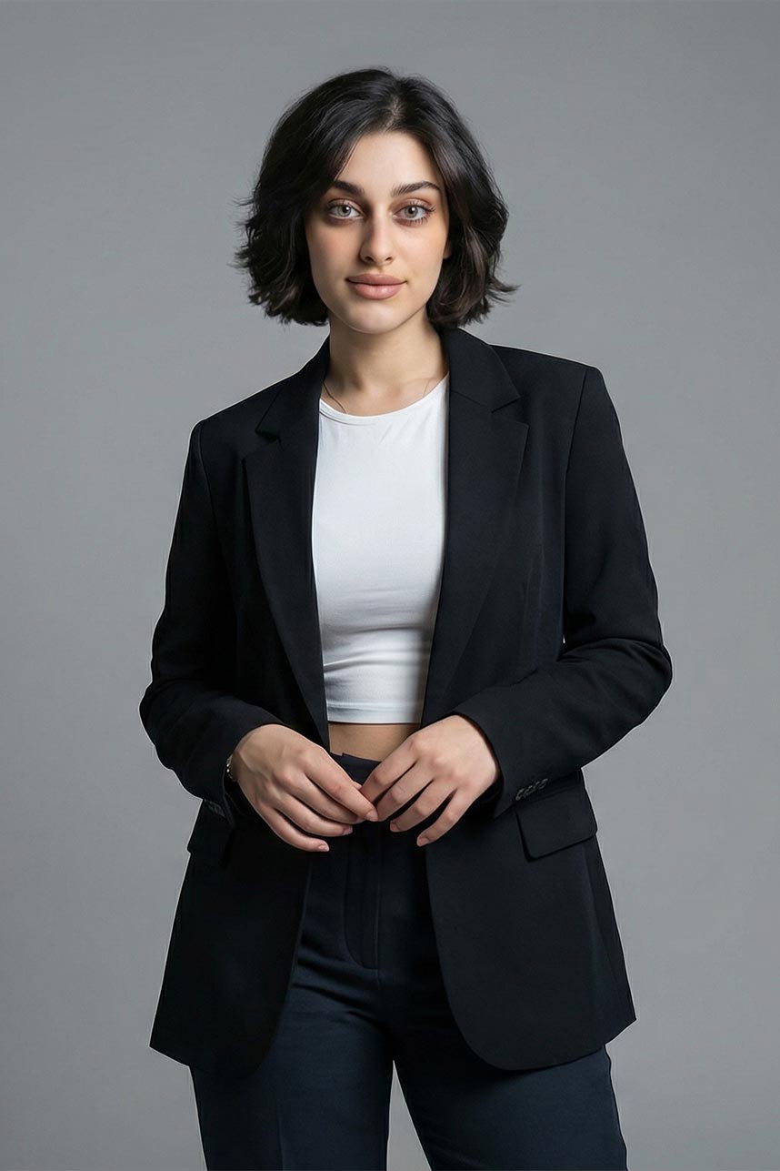 Second image of Gigi Crop Beyaz