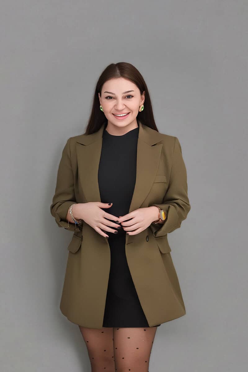 Gigi Yeşil Blazer Ceket