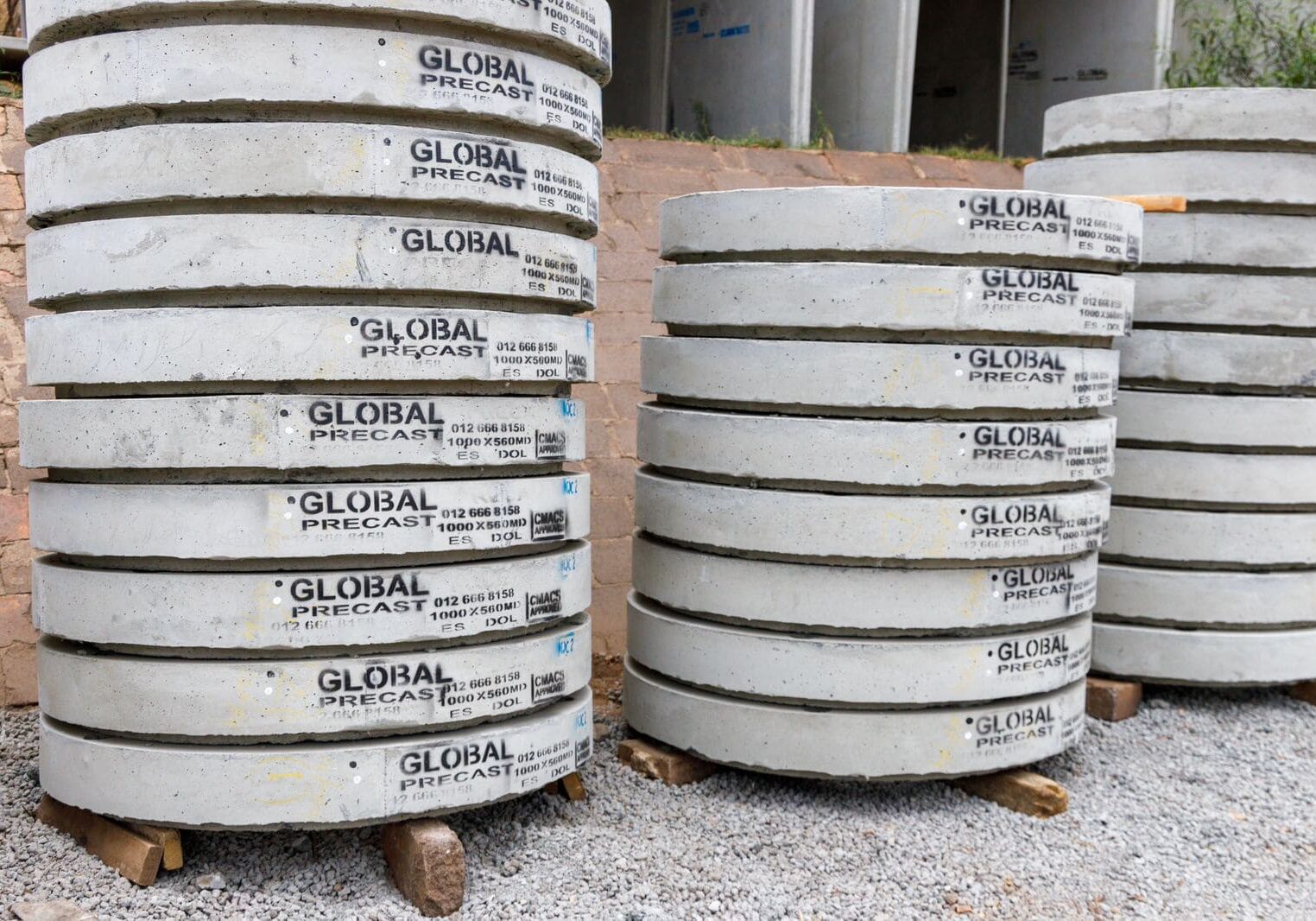 Global Precast - Manholes (SANS 1294): Components (750-2000)