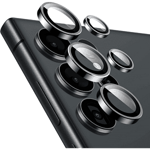 ESR Armorite Camera Lens Protectors, Compatible with Galaxy S24 Ultra, Black (1D6980102)