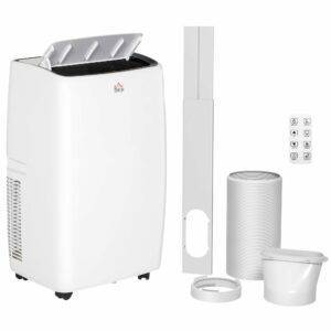 14,000 BTU Mobile Air Conditioner, with LED Screen - White