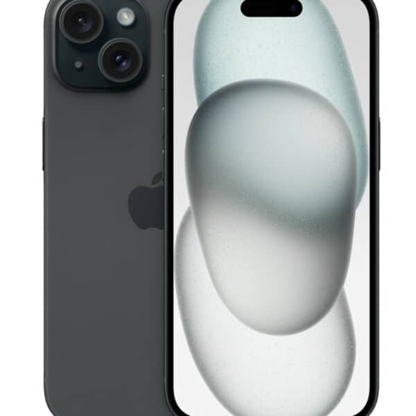 iPhone 15 mobiltelefon, 128GB, fekete