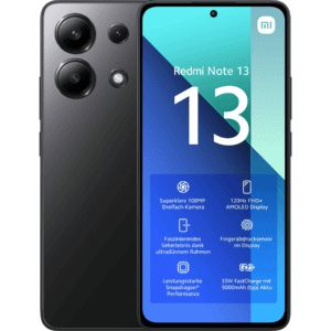 Redmi Note 13 Midnight Black 6/128GB (MZB0FYFEU)