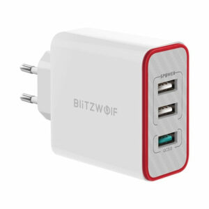 30W QC3.0 FCP 3 Ports Universal USB Charger Travel Wall Charger EU Adapter for iPhone For Huawei For Xiaomi