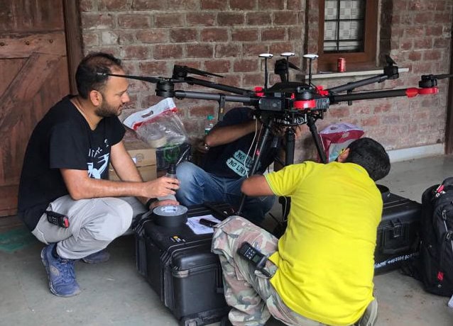 Drone rental in India with DGCA qualified pilot and insurance