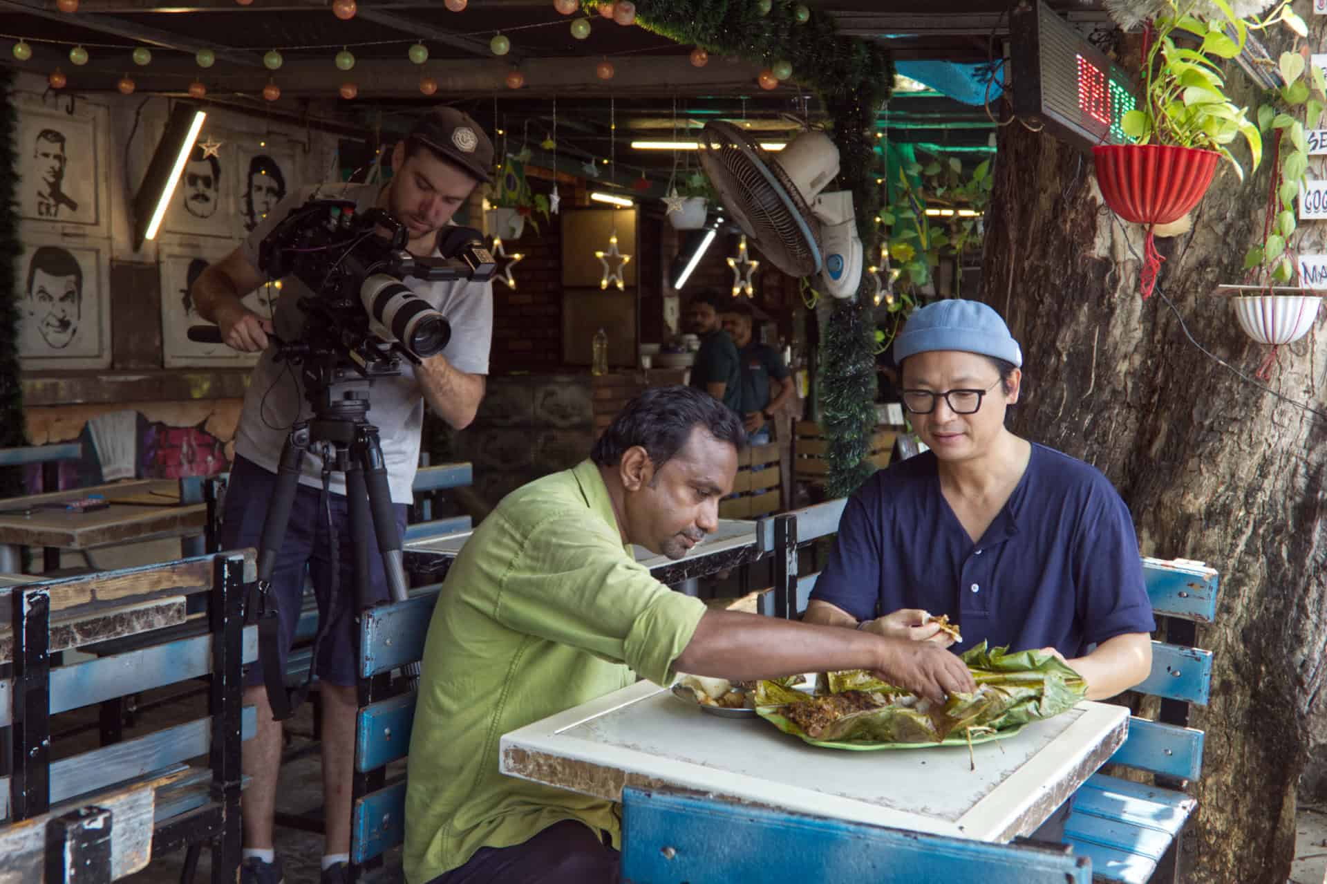 Film locations in Bangalore for travel show with Luke Nguyen