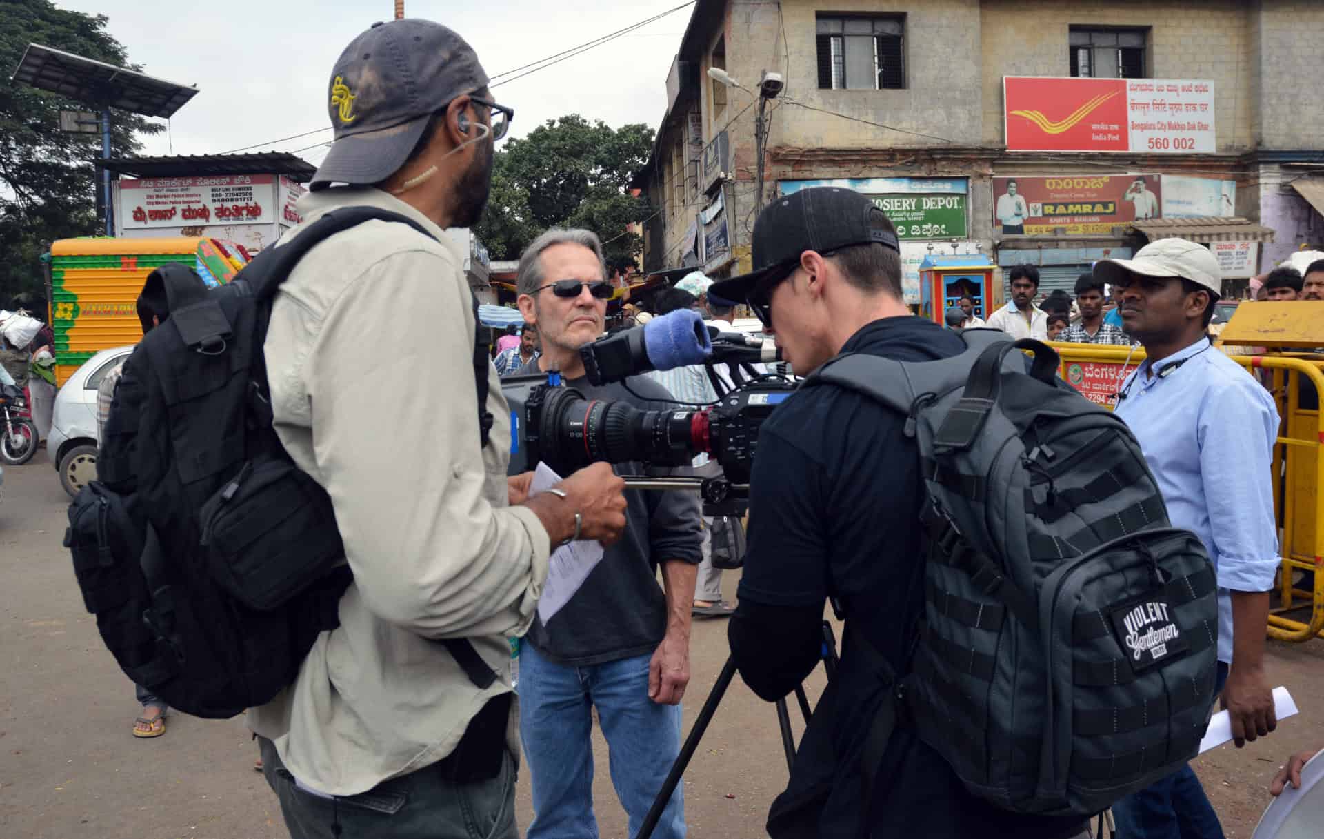 Filming in Bangalore for Netflix 