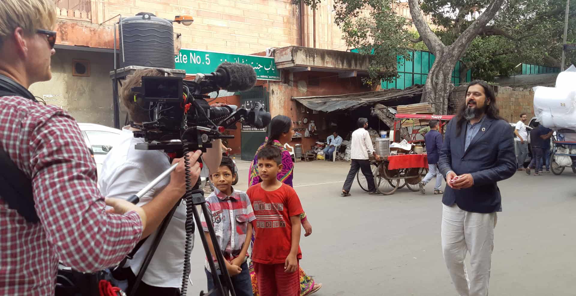 Film locations in Old Delhi near Jama Masjid